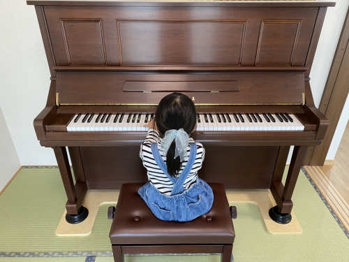 好きな音が出るピアノを選んで！写真